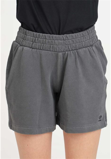 ESSENTIALS PLUS women's gray sports shorts ADIDAS ORIGINALS | Shorts | IT4284.